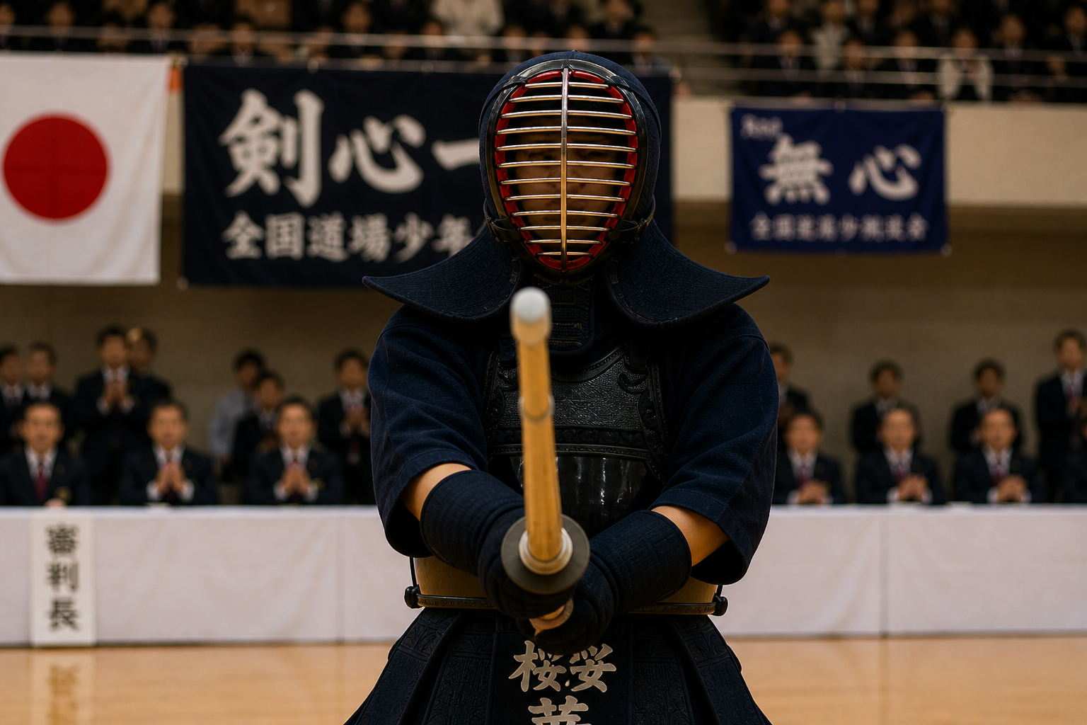 試合後の構え